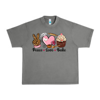 Tornado peace love bake Urban Heavy Tee - NancyCooperArtShop