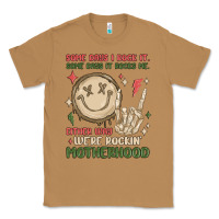 Toasted Coconut some days i rock it some days it rocks me either w Classic Tee - MaliasSmallBusiness