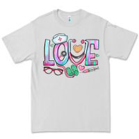 Dove Grey love nurse Premium Tee - BundleAndBundleShop