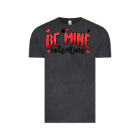 Vintage Black be mine valentine Vintage Tee - MaliasSmallBusiness