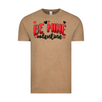 Vintage Coffee be mine valentine Vintage Tee - MaliasSmallBusiness