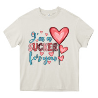 Cream i'm a sucker for you Heavy Core Tee - JahusDesignShop