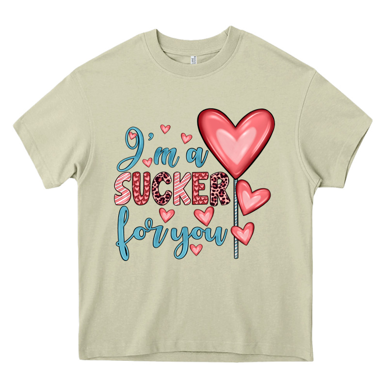 I'm A Sucker For You Heavy Core Tee by JahusDesignShop | Teevron