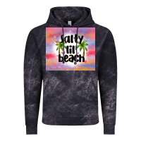 Cloud Black salty lil' beach Vintage Hoodie - MaliasSmallBusiness