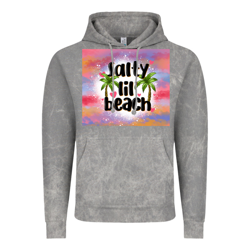 Salty Lil' Beach Vintage Hoodie by MaliasSmallBusiness | Teevron