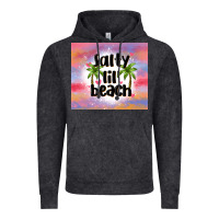 Vintage Black salty lil' beach Vintage Hoodie - MaliasSmallBusiness
