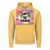 Vintage Mustard salty lil' beach Vintage Hoodie - MaliasSmallBusiness
