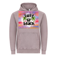 Vintage Zinc salty lil' beach Vintage Hoodie - MaliasSmallBusiness