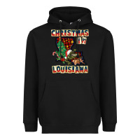 Black christmas in louisiana Heavyweight Hoodie - CowGirlArtShop