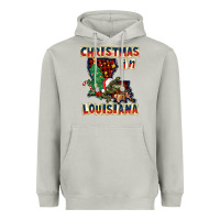 Moon Dust christmas in louisiana Heavyweight Hoodie - CowGirlArtShop