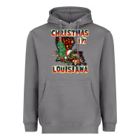 Storm christmas in louisiana Heavyweight Hoodie - CowGirlArtShop