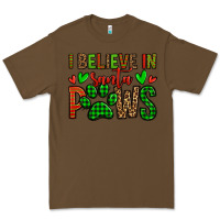 Cacao i believe in santa paws christmas Premium Tee - Jasminsmagicworld