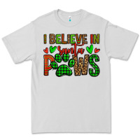 Dove Grey i believe in santa paws christmas Premium Tee - Jasminsmagicworld