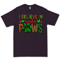 Plum i believe in santa paws christmas Premium Tee - Jasminsmagicworld