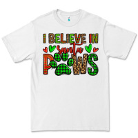 White i believe in santa paws christmas Premium Tee - Jasminsmagicworld