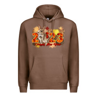 Chestnut chinese new year 2023 rabbit year Premium Hoodie - CowGirlArtShop