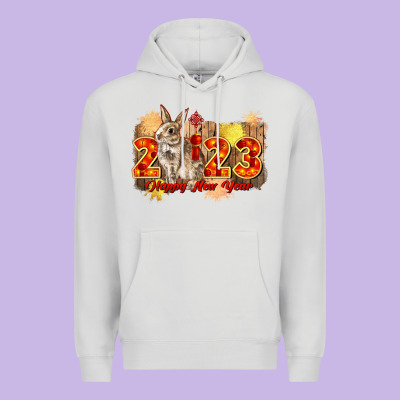 Chinese New Year 2023 Rabbit Year Premium Hoodie Designed By Cowgirlartshop