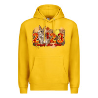 Lemon chinese new year 2023 rabbit year Premium Hoodie - CowGirlArtShop