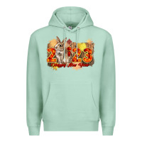 Seafoam chinese new year 2023 rabbit year Premium Hoodie - CowGirlArtShop
