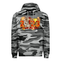 Slate Camo chinese new year 2023 rabbit year Premium Hoodie - CowGirlArtShop