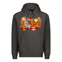 Smoke chinese new year 2023 rabbit year Premium Hoodie - CowGirlArtShop