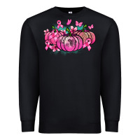 Black Cancer pumpkins Cancer Awareness Premium Sweatshirt - HowdyJamesFarm