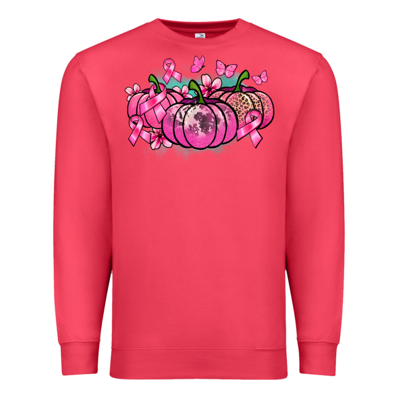 Cancer Pumpkins Cancer Awareness Premium Sweatshirt by HowdyJamesFarm | Teevron
