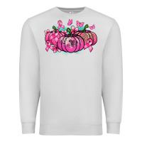Dove Grey Cancer pumpkins Cancer Awareness Premium Sweatshirt - HowdyJamesFarm