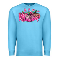 Ocean Blue Cancer pumpkins Cancer Awareness Premium Sweatshirt - HowdyJamesFarm