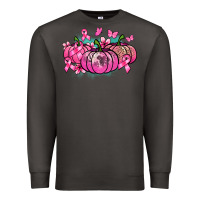 Smoke Cancer pumpkins Cancer Awareness Premium Sweatshirt - HowdyJamesFarm