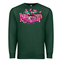 Sports Green Cancer pumpkins Cancer Awareness Premium Sweatshirt - HowdyJamesFarm