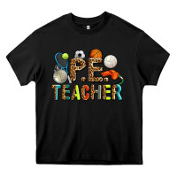 Black pe teacher Heavy Core Tee - AdoDesignShop