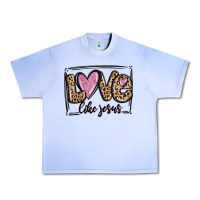 Grape Ice love like jesus Urban Heavy Tee - MaliasSmallBusiness