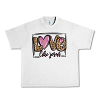 Lunar Rock love like jesus Urban Heavy Tee - MaliasSmallBusiness