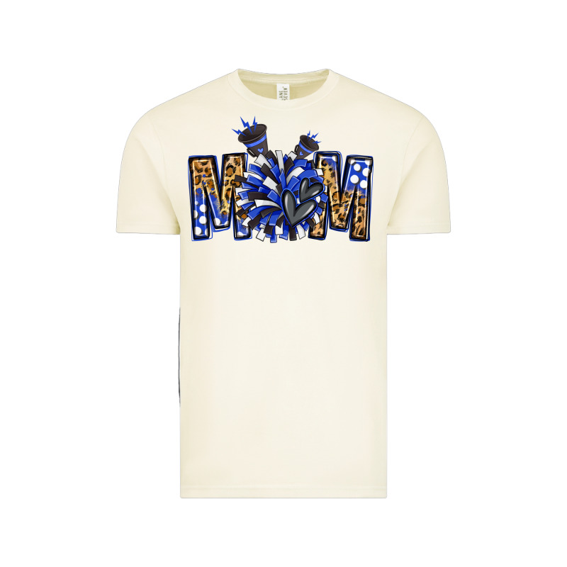 Cheer Mom Vintage Tee by NancyCooperArtShop | Teevron