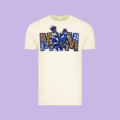 Cheer Mom Vintage Tee Designed By Nancycooperartshop