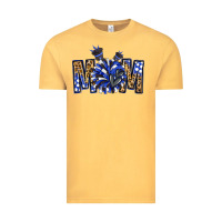 Vintage Mustard cheer mom Vintage Tee - NancyCooperArtShop