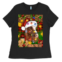 Christmas Horse Ladies Tee | Teevron