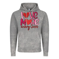 Cloud Rock love more worry less Vintage Hoodie - MaliasSmallBusiness