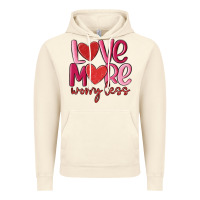 Vintage Artic love more worry less Vintage Hoodie - MaliasSmallBusiness