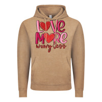 Vintage Coffee love more worry less Vintage Hoodie - MaliasSmallBusiness