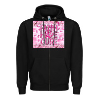 Black Faith hope cure Cancer Zipper Hoodie - NancyCooperArtShop