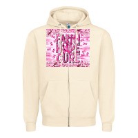 Sandshell Faith hope cure Cancer Zipper Hoodie - NancyCooperArtShop