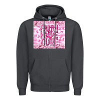 Smoke Faith hope cure Cancer Zipper Hoodie - NancyCooperArtShop