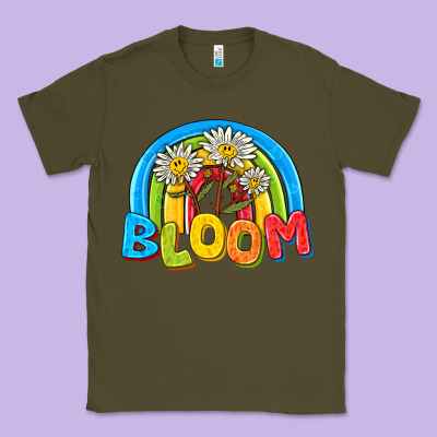 Bloom Classic Tee Designed By Nancycooperartshop