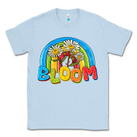 Dusty Blue bloom Classic Tee - NancyCooperArtShop