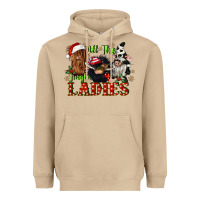Mushroom all the jingle ladies Heavyweight Hoodie - CowGirlArtShop
