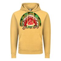 Vintage Mustard watermelon summer rainbow Vintage Hoodie - Jasminsmagicworld