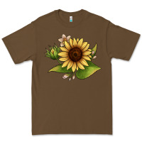 Cacao sunflower Premium Tee - JahusDesignShop
