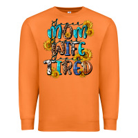 Carrot Super mom super wife super tired Premium Sweatshirt - CowGirlArtShop